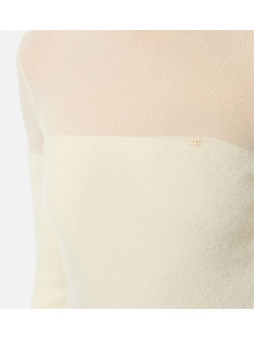 CROPPED TURTLENECK ELISABETTA FRANCHI | MK54T57E2DZ9 Milk